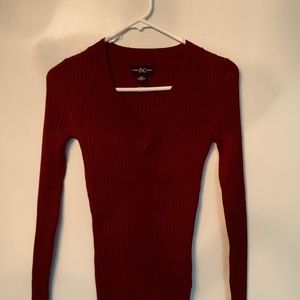 Burgundy Ladies Top from International INC (Macy’s)